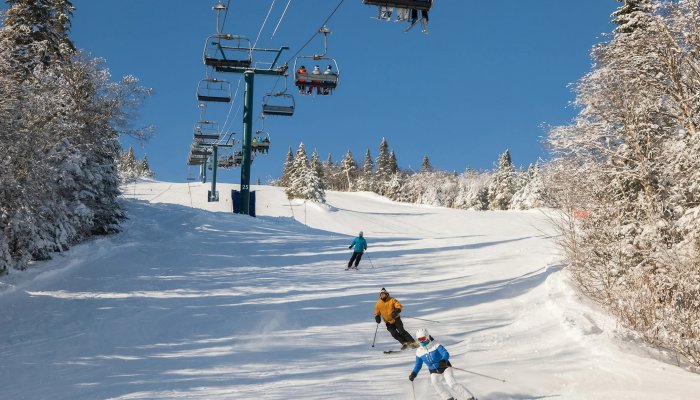 Piste en hiver